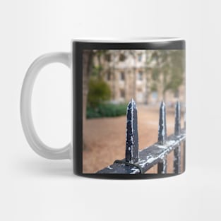 Are fence spikes legal? Mug